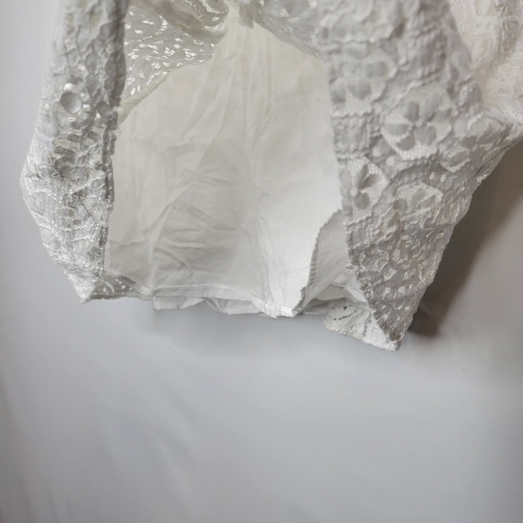 Lilly Pulitzer White Strapless Lace Dress - Picture 8 of 12